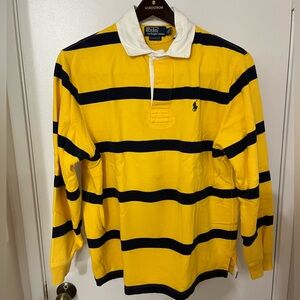 Polo Ralph Lauren Rugby Shirt Custom Fit Size L